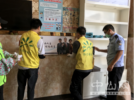 阜沙鎮(zhèn)禁毒信息〔2020〕第121期--阜沙禁毒宣傳進(jìn)場所，鞏牢全民“防毒墻”（2020.8.16）